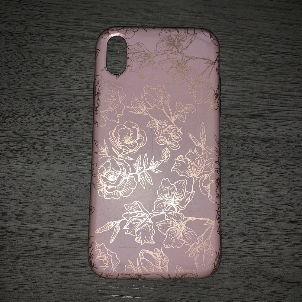 Pink Rose iPhone XR Case